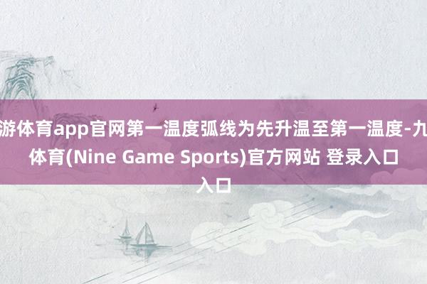 九游体育app官网第一温度弧线为先升温至第一温度-九游体育(Nine Game Sports)官方网站 登录入口